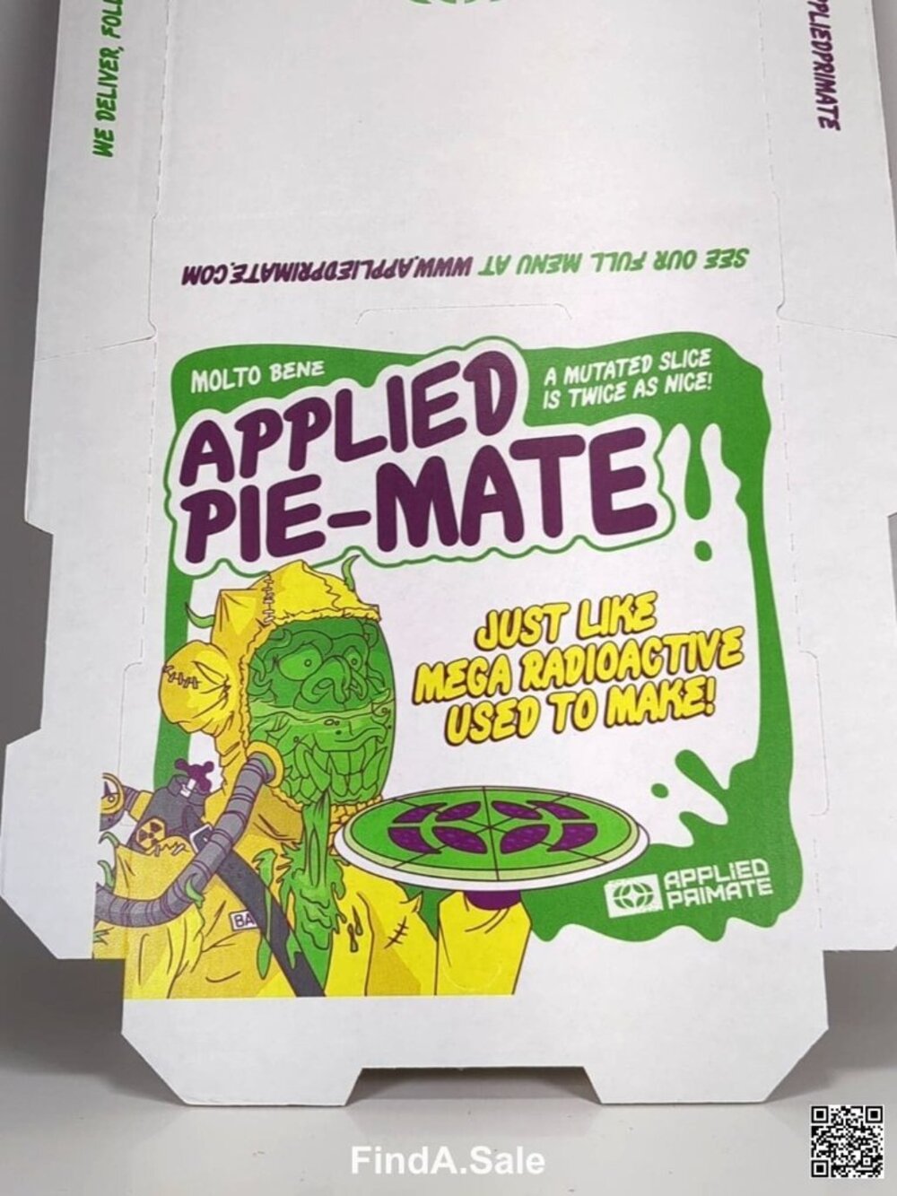 Applied Pie-Mate Pizza Box, Mutant Ape Yacht Club Promotional Packaging